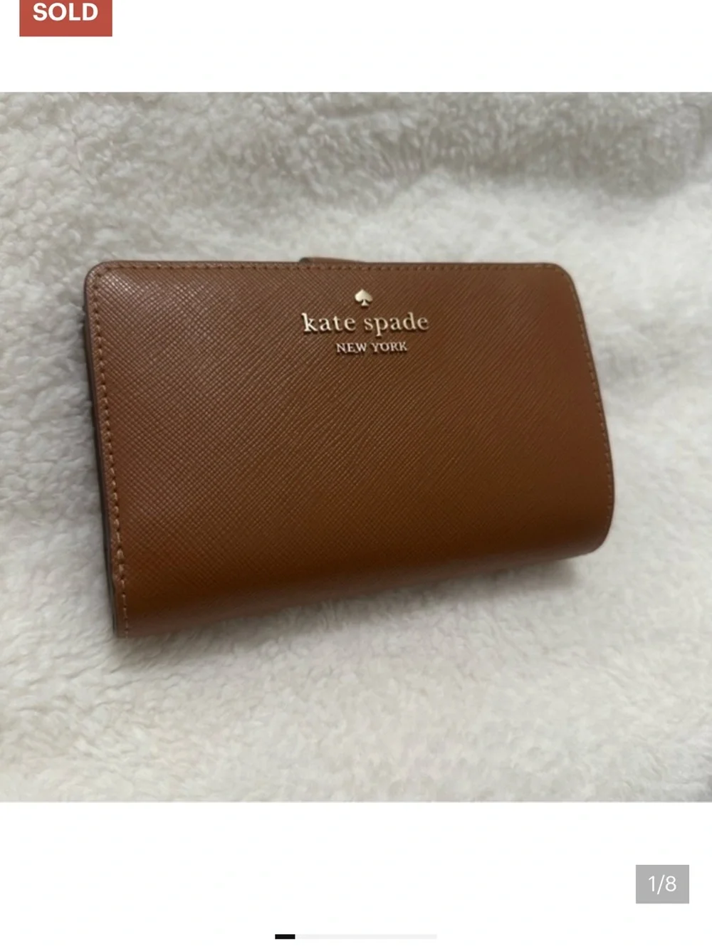 kate spade Small Dome Satchel with Matching Wallet in Saffiano Leather
